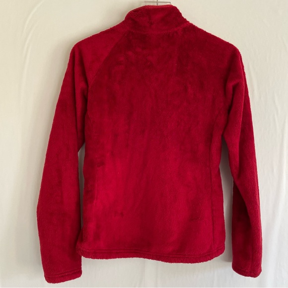 The North Face Fuzzy Red Jacket Size S - Picture 13 of 14
